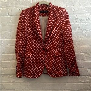 Polka Dot Blazer